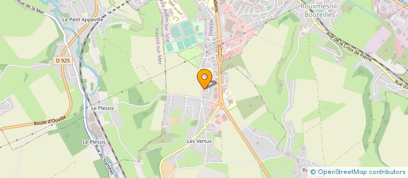 localisation de l'entreprise ARAUJO DAVID BATIMENT  SAINT-AUBIN-SUR-SCIE