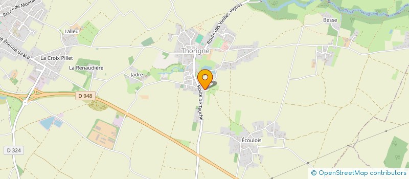 localisation de l'entreprise ARAUJO RENOV'  AIGONDIGNE