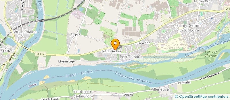 localisation de l'entreprise ARAVA  SAINTE-GEMMES-SUR-LOIRE