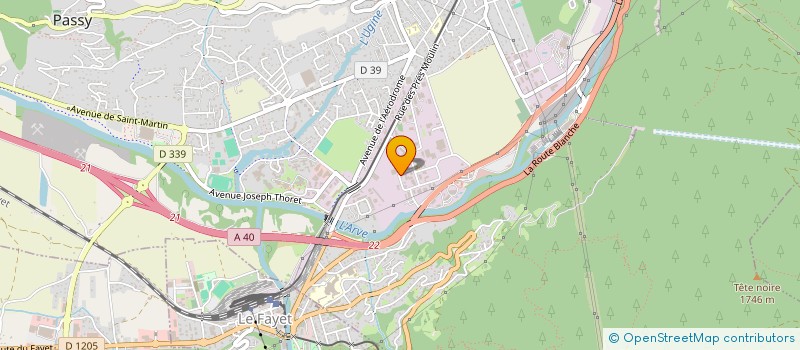 localisation de l'entreprise ARAVIS RENOVATION  PASSY