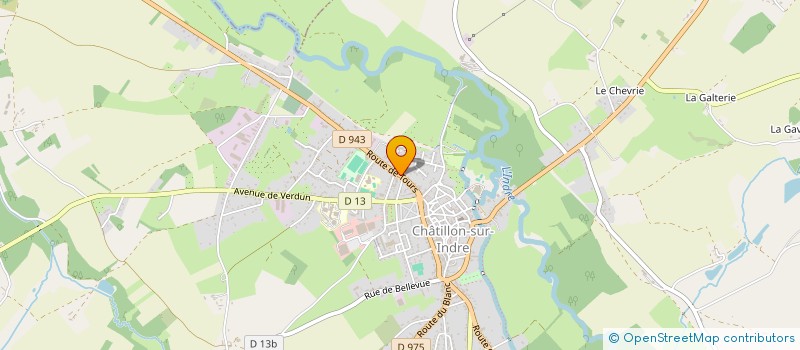 localisation de l'entreprise ARAVISCIA à CHATILLON-SUR-INDRE