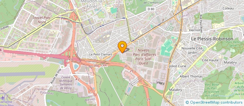 localisation de l'entreprise ARAVNI & CO à CLAMART
