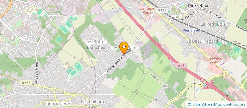 localisation de l'entreprise ARAWA  HERBLAY-SUR-SEINE