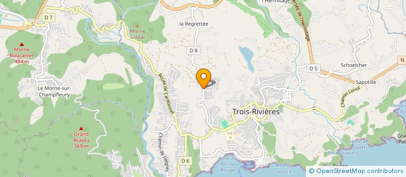 localisation de l'entreprise ARAWAK RH CONSULTING à TROIS-RIVIERES