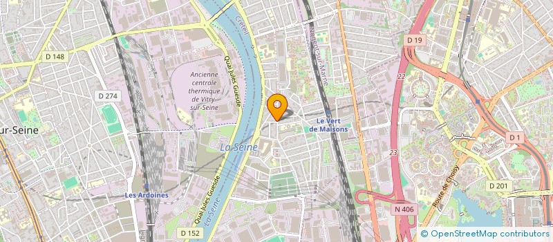 localisation de l'entreprise ARAX  ALFORTVILLE