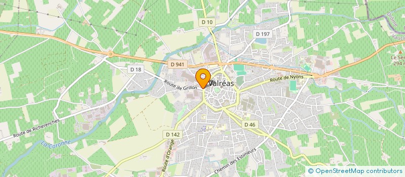 localisation de l'entreprise ARAX SA à VALREAS