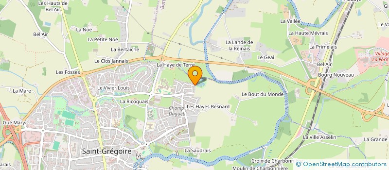 localisation de l'entreprise ARAYA TECHNOLOGY  SAINT-GREGOIRE