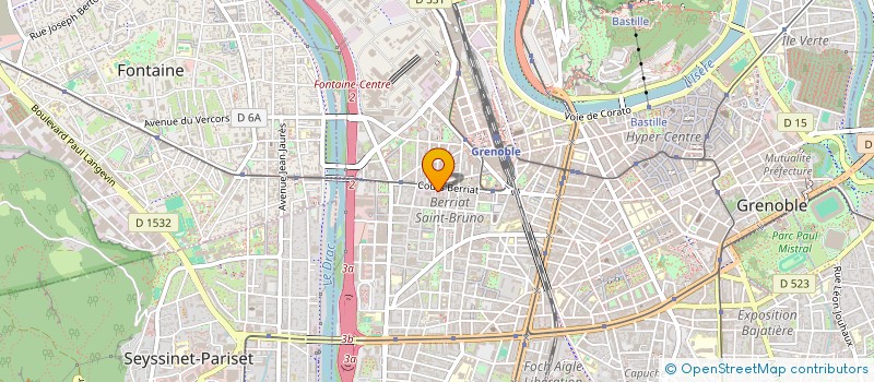 localisation de l'entreprise ARAYMONDLIFE HOLDING à GRENOBLE