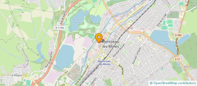 localisation de l'entreprise ARAZEM ENVIRONNEMENT  MONTCEAU LES MINES