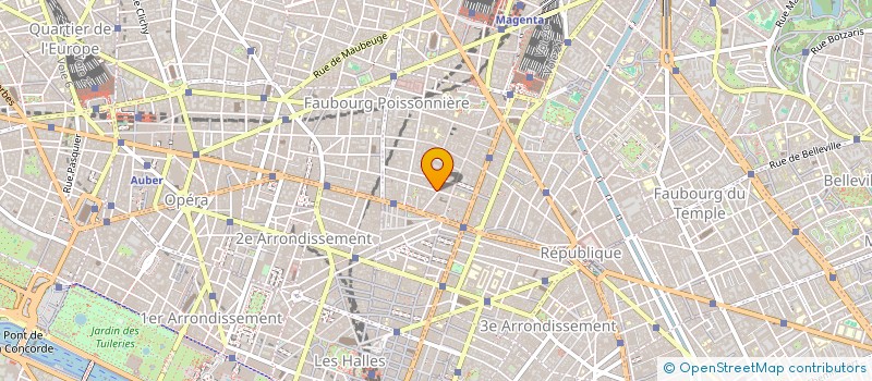 localisation de l'entreprise ARB à PARIS