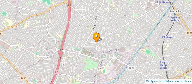 localisation de l'entreprise ARB à AULNAY-SOUS-BOIS