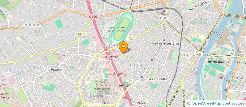 localisation de l'entreprise ARB IT SOLUTIONS  TOULOUSE