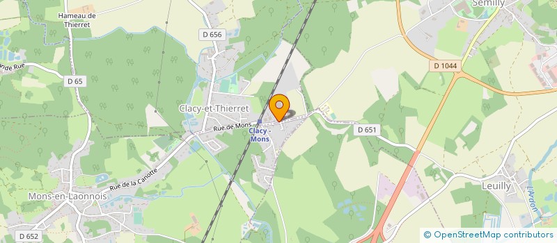 localisation de l'entreprise ARB MODE  TRUCY