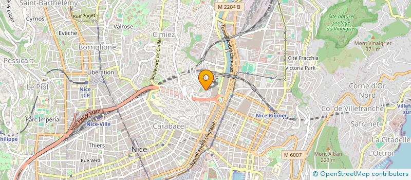 localisation de l'entreprise ARB-PRO AGENCEMENT RENOVATION BATIMENT PROFESSIONNEL  NICE