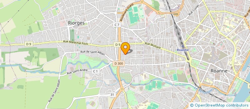 localisation de l'entreprise ARBA INVEST à RIORGES