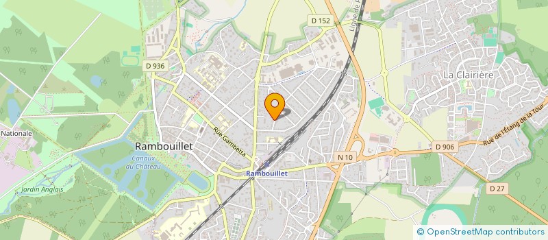 localisation de l'entreprise ARBAGE  RAMBOUILLET