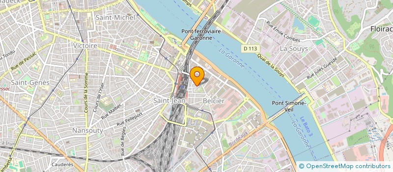 localisation de l'entreprise ARBAL HOLDING  BORDEAUX