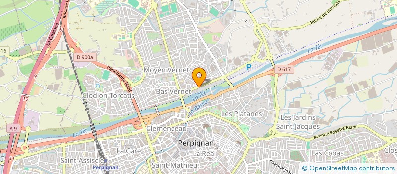 localisation de l'entreprise ARBALETE PRODUCTION à PERPIGNAN
