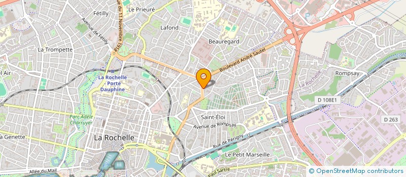 localisation de l'entreprise ARBALETE-ROYER  LA ROCHELLE