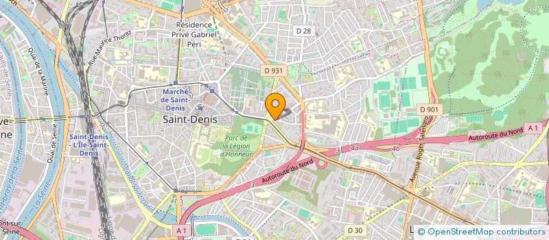 localisation de l'entreprise ARBANI RENOVATION à SAINT-DENIS