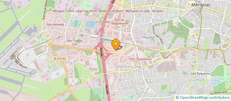localisation de l'entreprise ARBAO à MERIGNAC