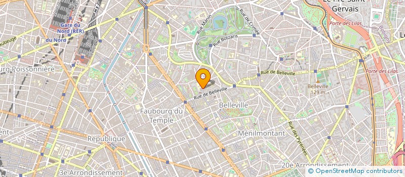 localisation de l'entreprise ARBATI à PARIS