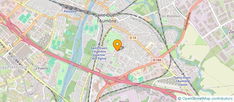localisation de l'entreprise ARBATI à SAINT-OUEN-L'AUMONE