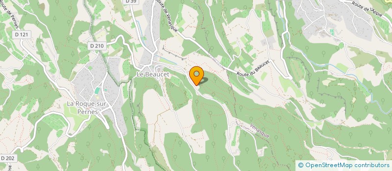 localisation de l'entreprise ARBAUD IMMO  LE BEAUCET