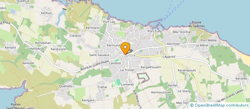 localisation de l'entreprise ARBC  GROIX