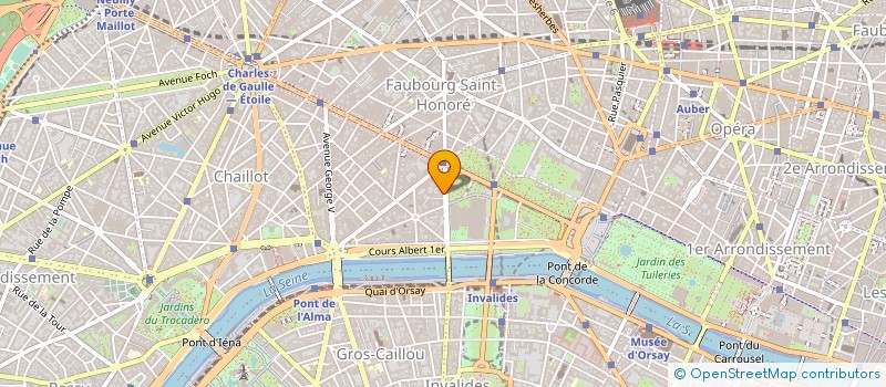 localisation de l'entreprise ARBEL INTERNATIONAL SA à PARIS
