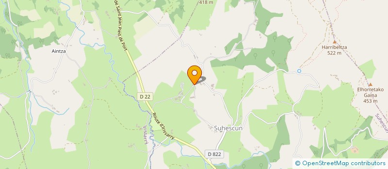 localisation de l'entreprise ARBELA  SUHESCUN