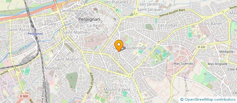 localisation de l'entreprise ARBES  PERPIGNAN