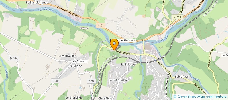 localisation de l'entreprise ARBH IMMOBILIER  BOSMIE-L'AIGUILLE