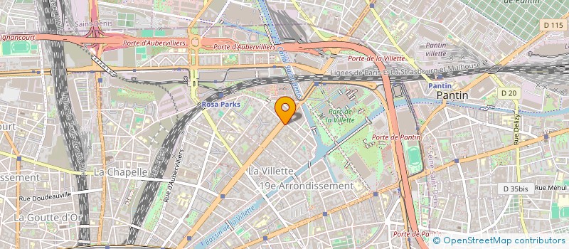 localisation de l'entreprise ARBI  PARIS