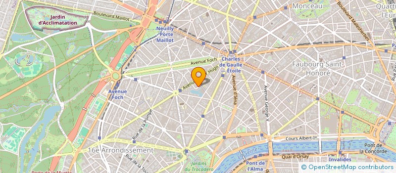 localisation de l'entreprise ARBI PARTICIPATIONS  PARIS