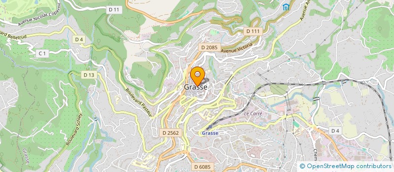 localisation de l'entreprise ARBIHOR  GRASSE
