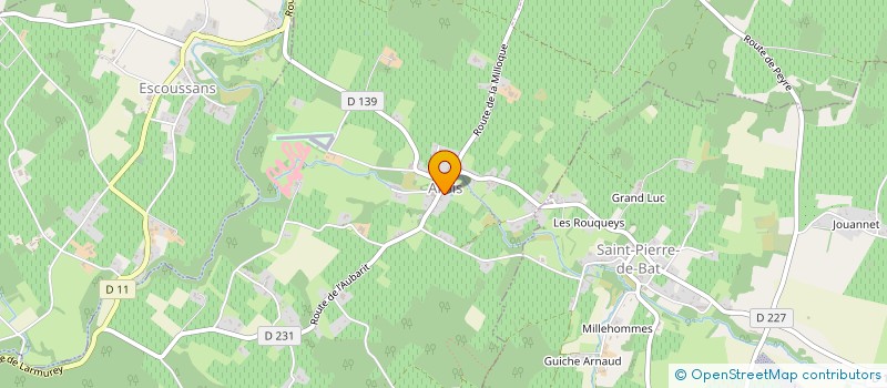 localisation de l'entreprise ARBIS MX LEGEND PORTE-DE-BENAUGE  PORTE-DE-BENAUGE