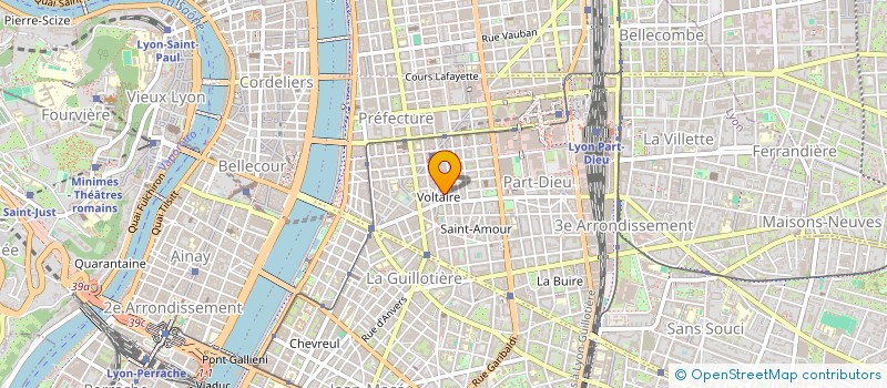 localisation de l'entreprise ARBITRAIRE  LYON