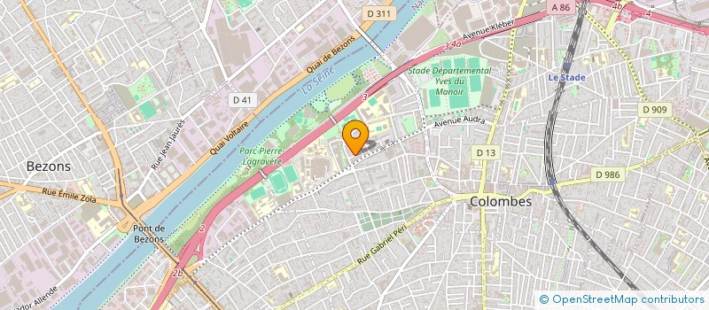 localisation de l'entreprise ARBITRIUM PRODUCTION à COLOMBES
