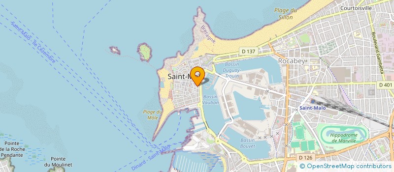 localisation de l'entreprise ARBLEIZ à SAINT-MALO