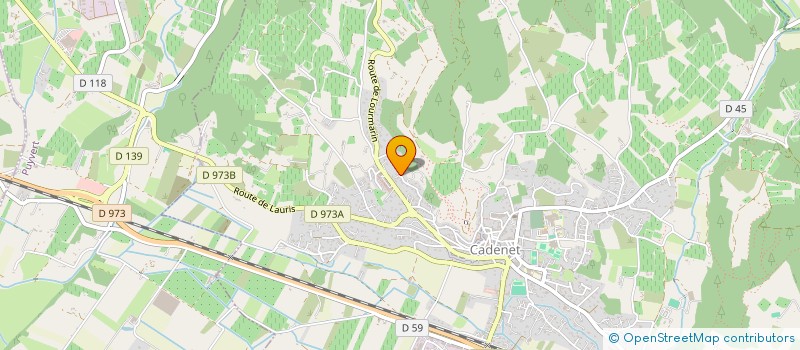 localisation de l'entreprise ARBO'CARE  CADENET