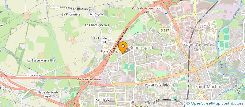 localisation de l'entreprise ARBO MALO  BETTON