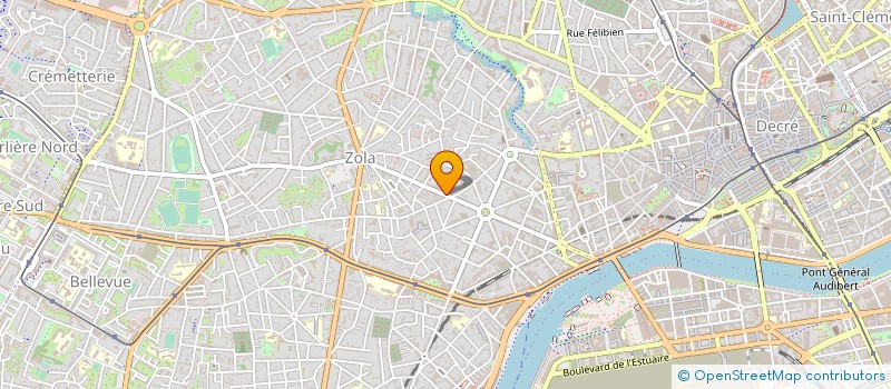 localisation de l'entreprise ARBO SANTE à NANTES