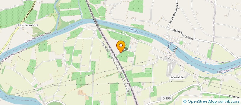 localisation de l'entreprise ARBO TECH DISTRIBUTION à CHATEAUNEUF-SUR-ISERE