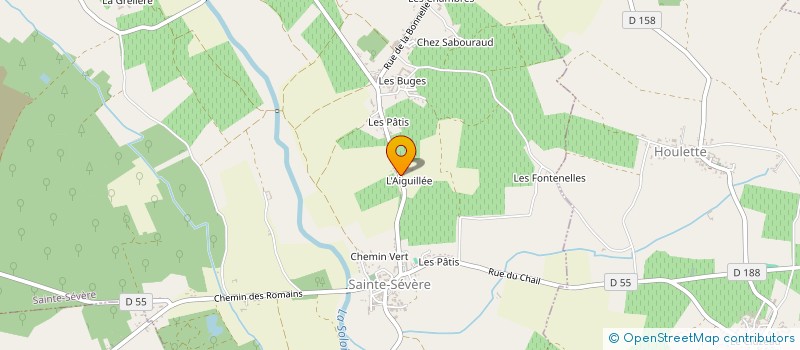 localisation de l'entreprise ARBOCITY à SAINTE-SEVERE