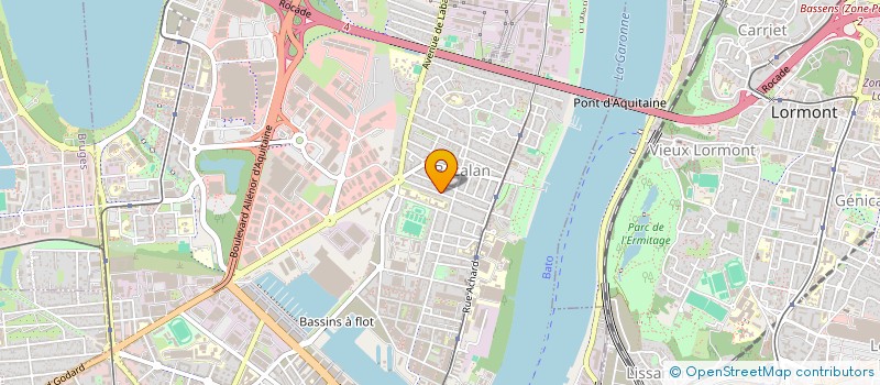 localisation de l'entreprise ARBOJARDIN à BORDEAUX