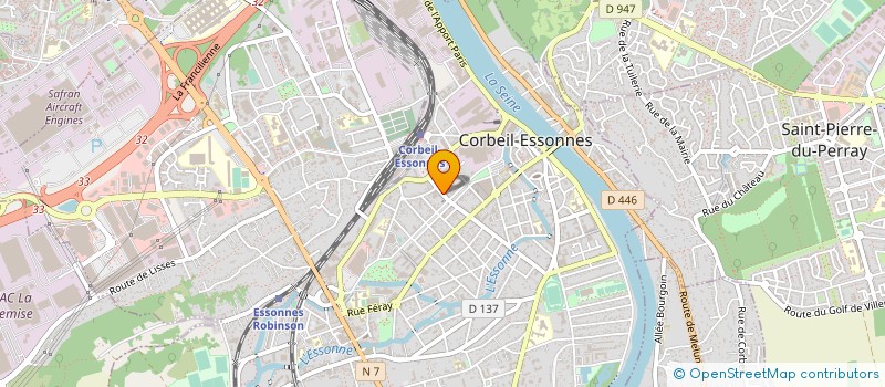 localisation de l'entreprise ARBOLE à CORBEIL-ESSONNES