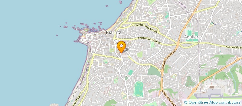 localisation de l'entreprise ARBOLETA  BIARRITZ