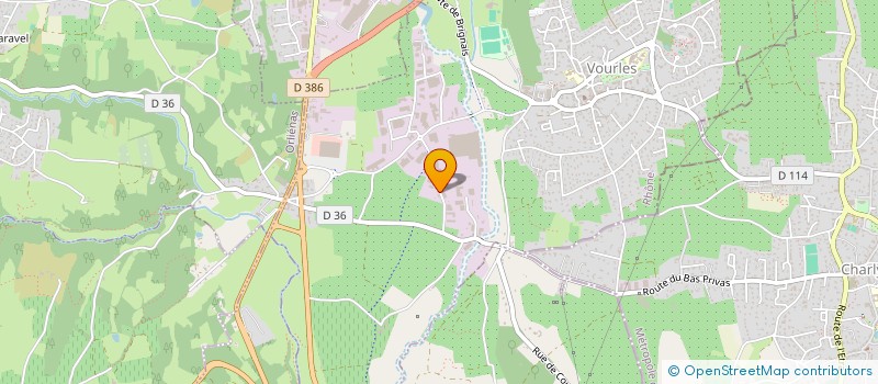 localisation de l'entreprise ARBOLIBRE à VOURLES