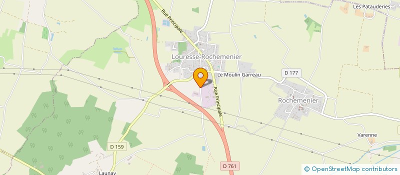 localisation de l'entreprise ARBOR à LOURESSE-ROCHEMENIER